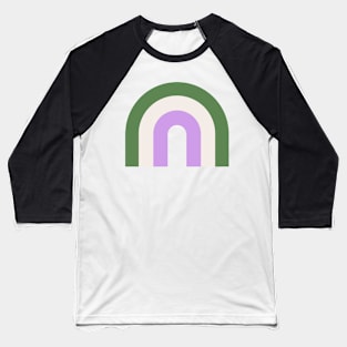 Genderqueer Flag Rainbow Design Baseball T-Shirt